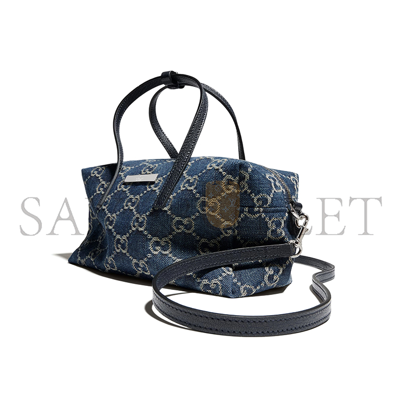 GUCCI SMALL BOSTON BAG WITH GUCCI PLAQUE 875811 (20*12*11cm)
